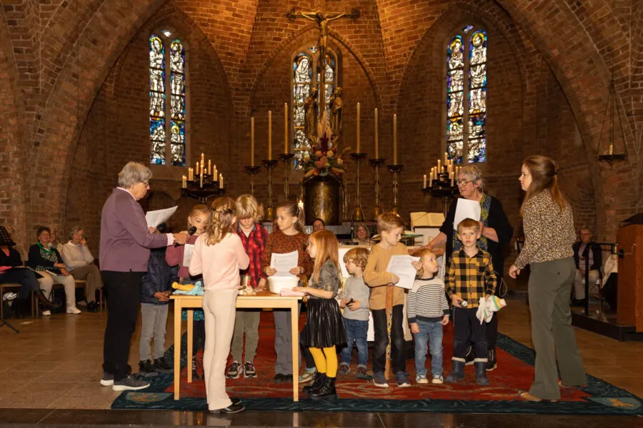 St. Lucasdag 2024 door Simone de Vette in Sint Jozefkerk Achterveld