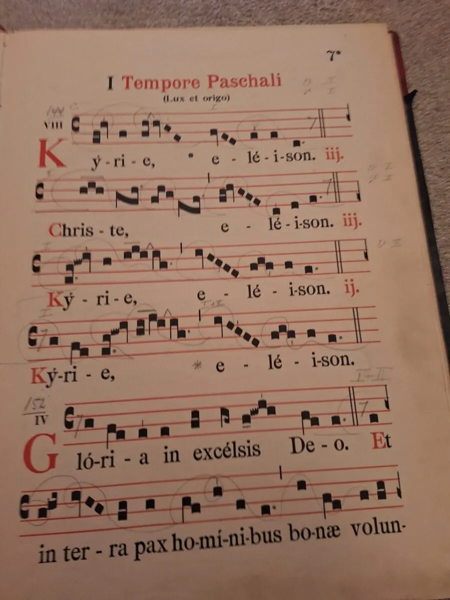 Gregoriaanse noten Pasen