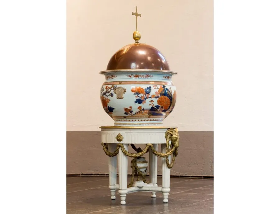 Kerkfotografie doopvont