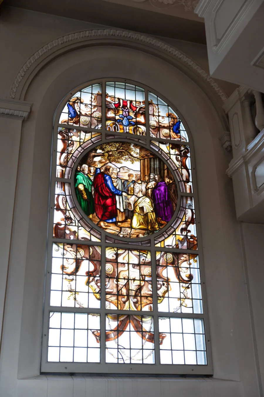 Locatie Driebergen St. Petrus' bandenkerk interieur