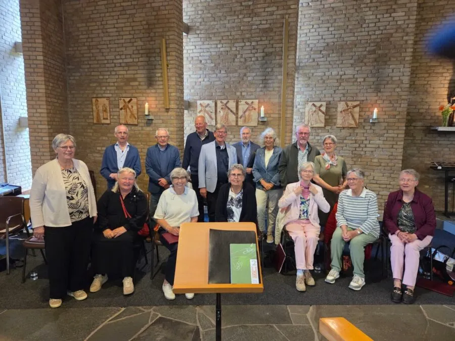 Pastor Bonus Ermelo Koorlid Jelle Wiersma ontbreekt op deze foto