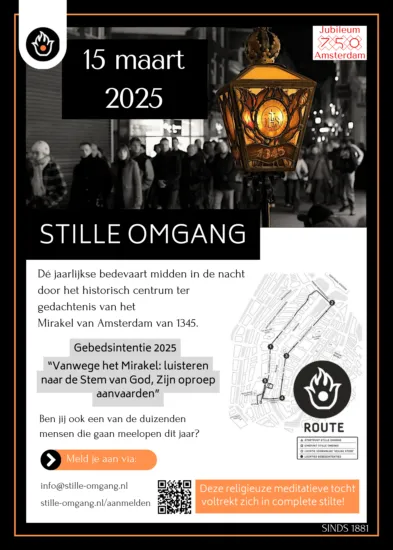 Stille omgang Poster 2025